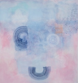 Crystal World-the Innocence, akryl 2014, 140x150 cm, foto KOS